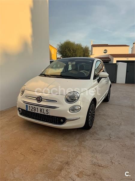 Usado Fiat 500 69 CV (50 kW) 2018 Blanco Berlina