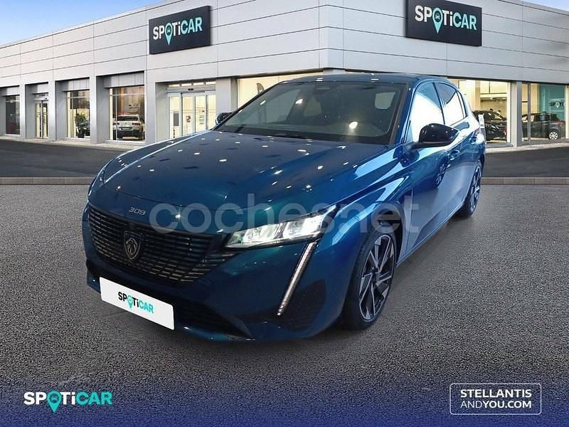 Azul Usado 2024 Peugeot 308 Allure Berlina | 17.990 € (Buen precio) - Imagen 1/4
