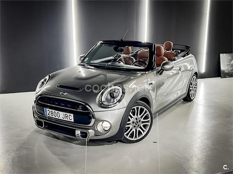 Gris / plata Usado 2016 Mini Cooper S Cabriolet Descapotable | 20.000 € (Precio justo) - Imagen 1/4