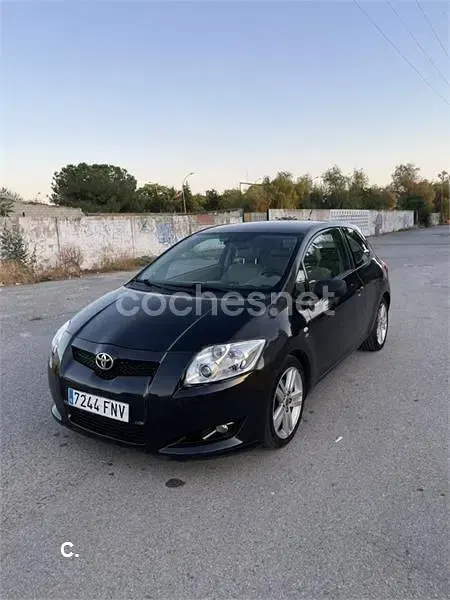 Usado Toyota Auris Sport 177 CV (130 kW) 2007 Negro Utilitario