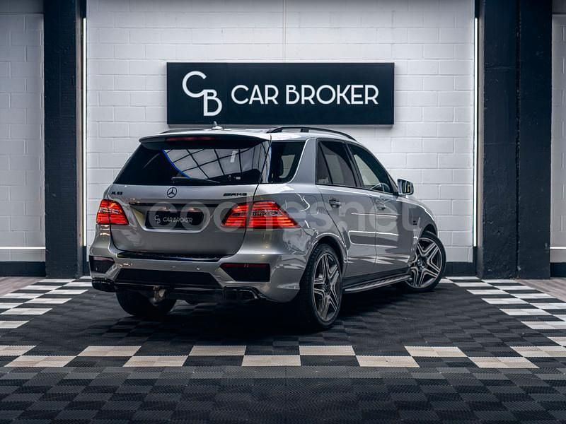Usado Mercedes ML63 AMG AMG 525 CV (386 kW) 2012 Gris / plata SUV