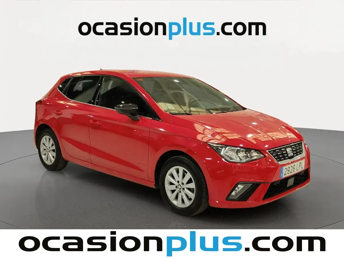 Usado Seat Ibiza XCELLENCE 110 CV (80 kW) 2021 Rojo Utilitario
