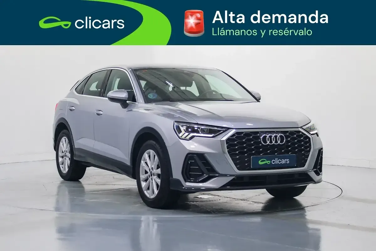 Usado Audi Q3 Sportback Advanced 150 CV (110 kW) 2021 Gris / plata SUV