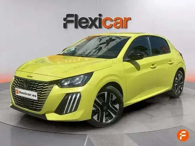 Usado Peugeot 208 Allure 100 CV (73 kW) 2025 Verde Utilitario