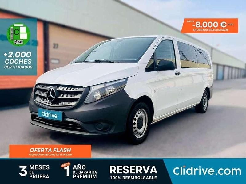 Blanco Usado 2018 Mercedes Vito Monovolumen | 19.990 € (Precio justo) - Imagen 1/3