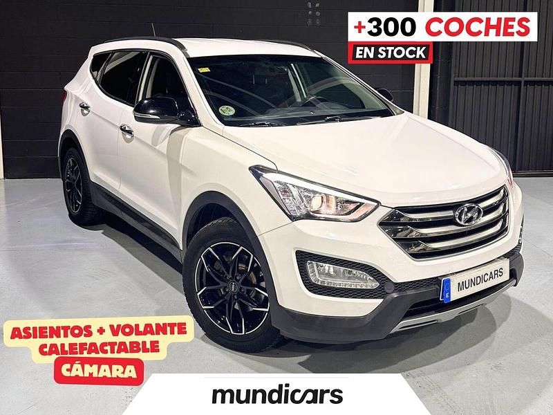Blanco Usado 2016 Hyundai Santa Fe SUV | 15.990 € (Buen precio) - Imagen 1/4