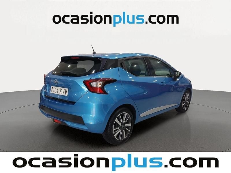 Usado Nissan Micra Acenta 90 CV (66 kW) 2019 Azul Utilitario