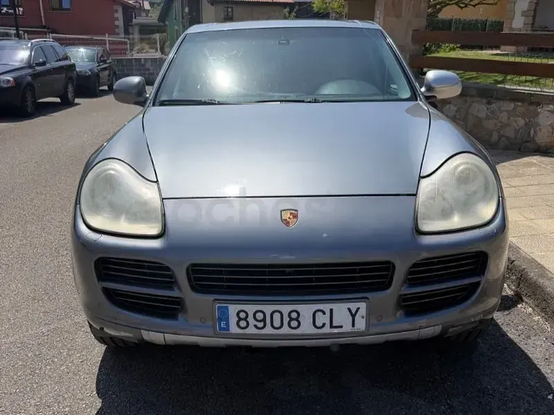 Usado Porsche Cayenne S 340 CV (250 kW) 2003 Gris / plata SUV
