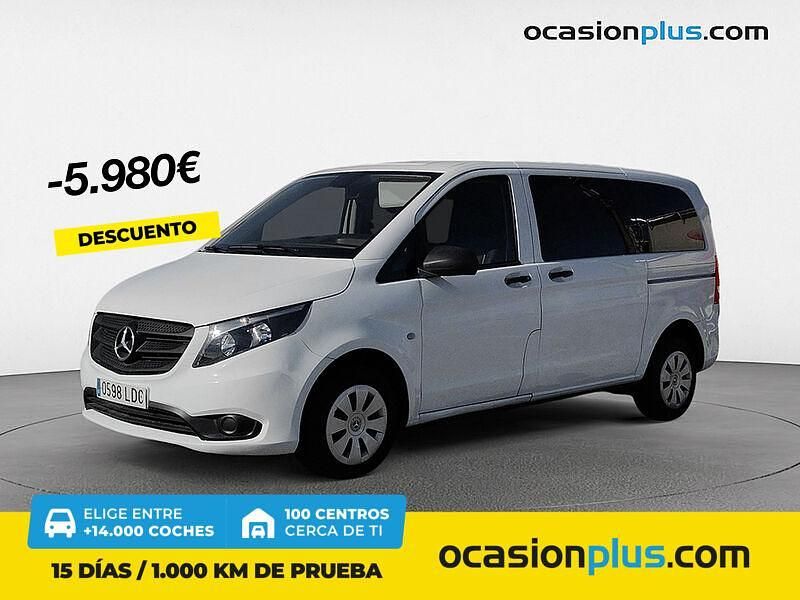 Blanco Usado 2019 Mercedes Vito Monovolumen | 30.700 € - Imagen 1/4