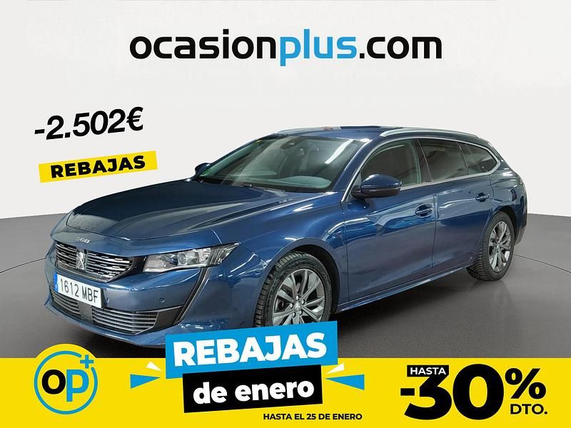 Azul Usado 2019 Peugeot 508 Business-Line Familiar | 14.200 € (Precio justo) - Imagen 1/4