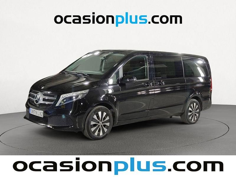 Negro Usado 2022 Mercedes V220 Avantgarde Monovolumen | 46.819 € (Precio justo) - Imagen 1/4