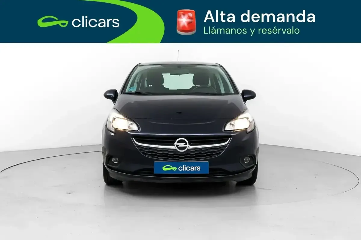 Usado Opel Corsa Selective 90 CV (66 kW) 2018 Negro Utilitario
