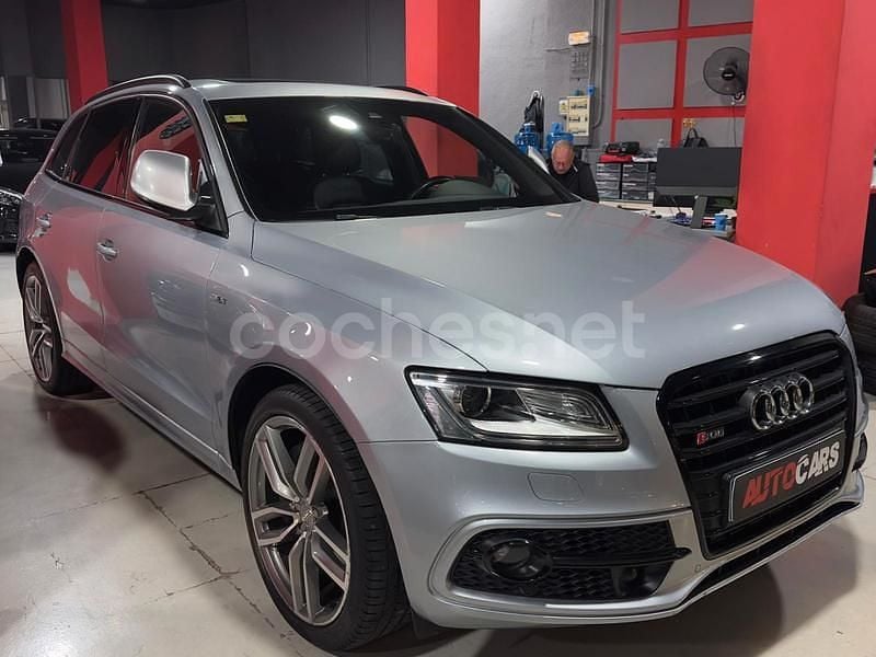 Usado Audi SQ5 313 CV (230 kW) 2014 Gris / plata SUV