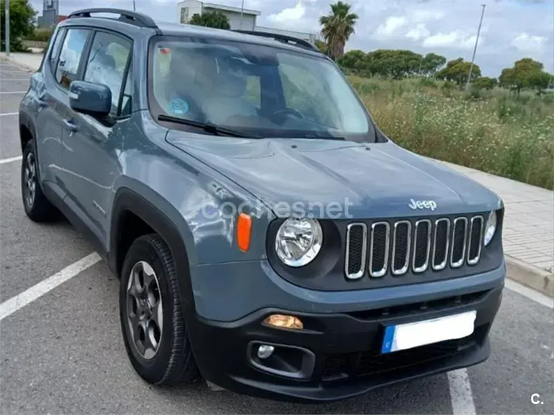 Usado Jeep Renegade Longitude 95 CV (69 kW) 2016 Gris / plata SUV