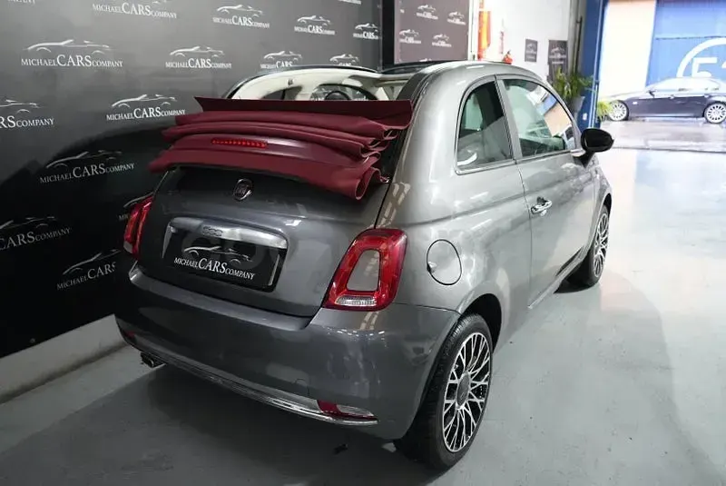 Usado Fiat 500C Style 70 CV (51 kW) 2023 Gris / plata Descapotable