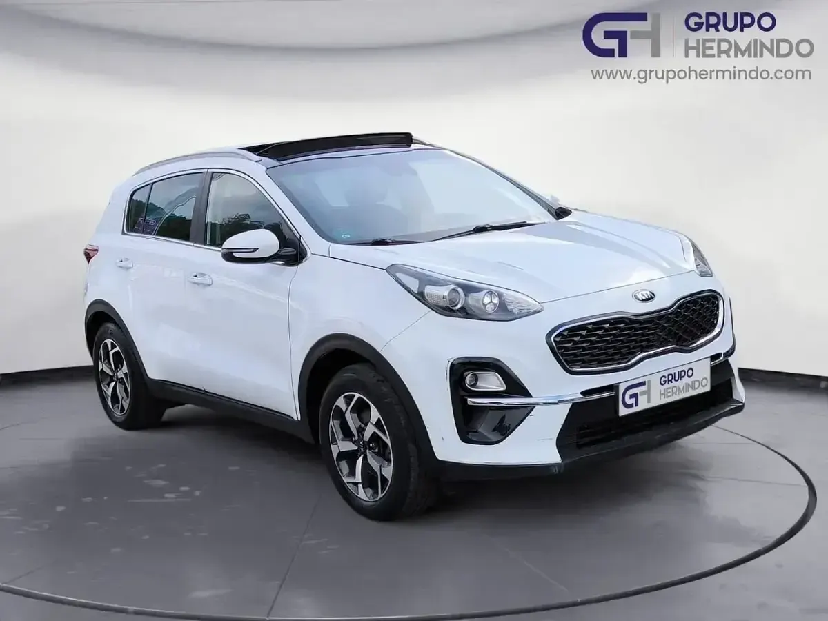 Usado Kia Sportage 113 CV (83 kW) 2019 Blanco SUV