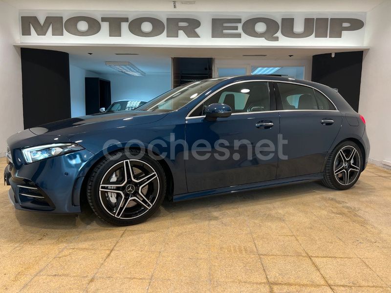 Azul Usado 2020 Mercedes A35 AMG AMG Berlina | 41.900 € (Precio justo) - Imagen 1/4