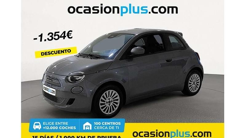 Gris Usado 2022 Fiat 500e Action Utilitario | 10.827 € (Buen precio) - Imagen 1/4