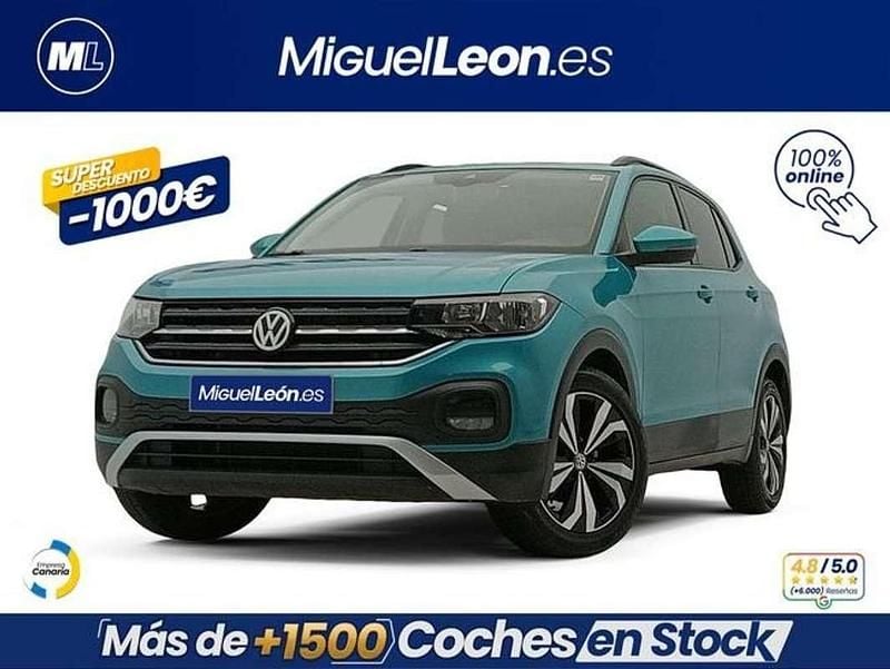 Usado VW T-Cross Advance 95 CV (69 kW) 2019 Verde SUV