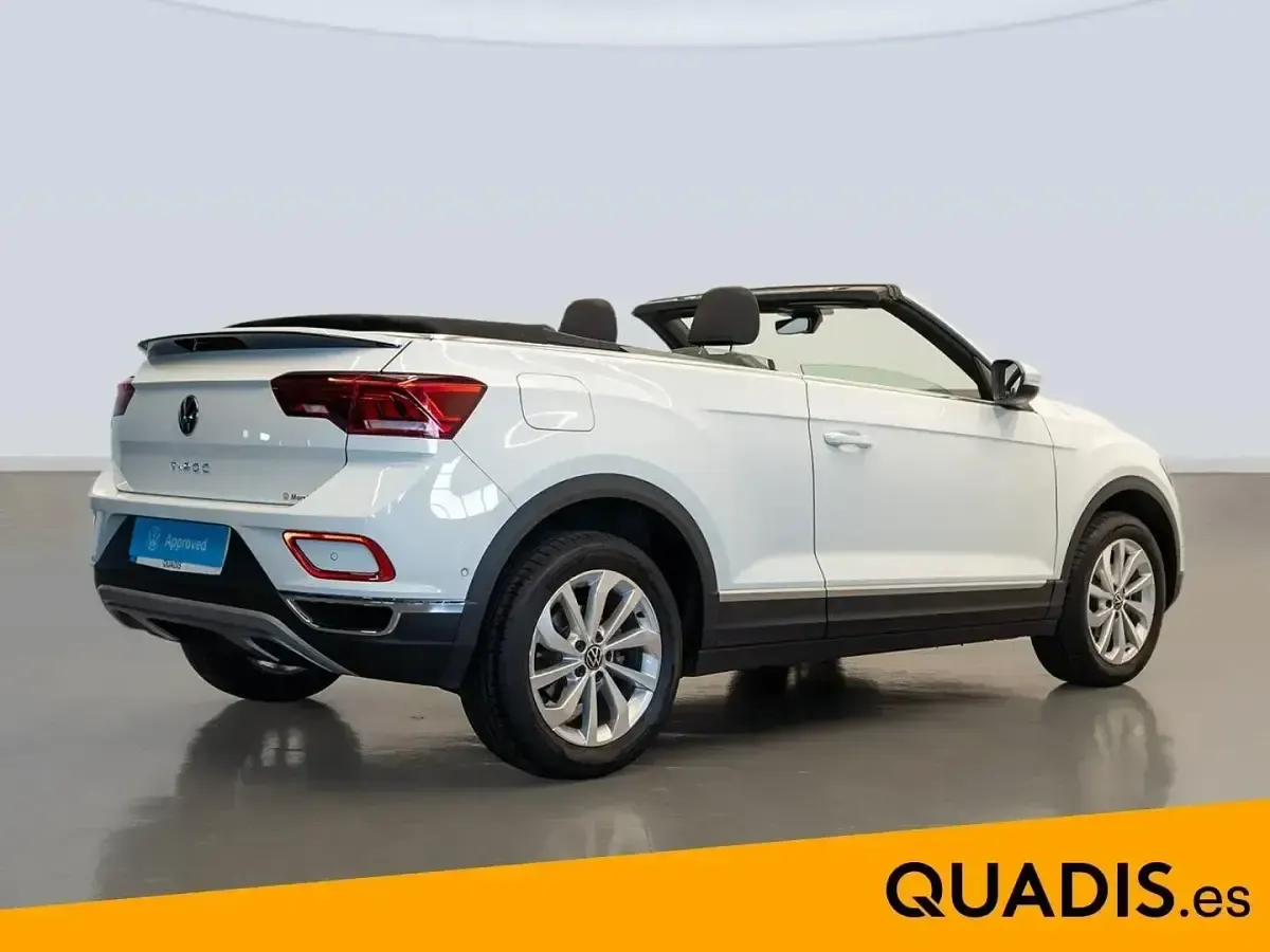 Usado VW T-Roc Cabriolet Style 150 CV (110 kW) 2023 Blanco Descapotable
