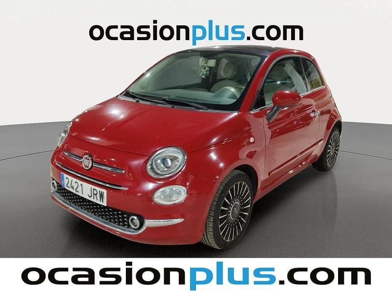 Rojo Usado 2016 Fiat 500 Lounge Utilitario | 8900 € (Precio justo) - Imagen 1/4