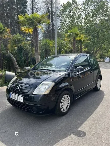 Usado Citroën C2 75 CV (55 kW) 2007 Negro Utilitario