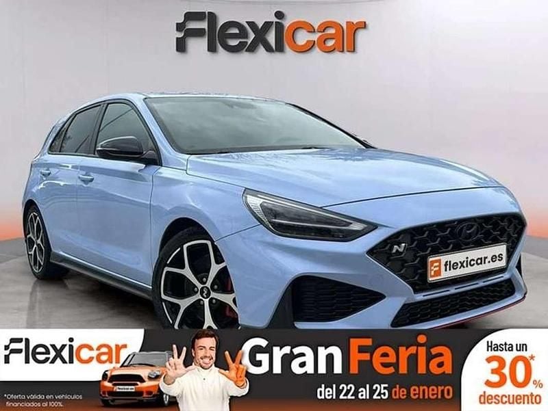 Azul Usado 2021 Hyundai i30 Utilitario | 25.390 € (Buen precio) - Imagen 1/4
