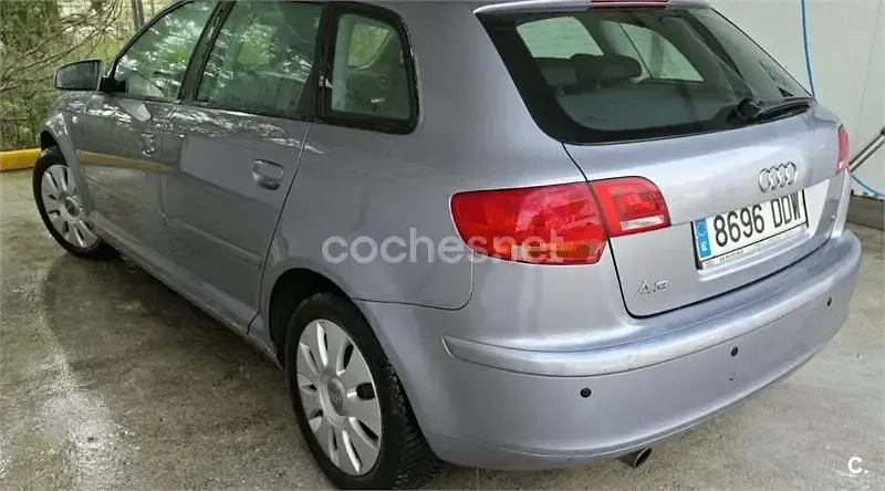 Usado Audi A3 Ambition 115 CV (84 kW) 2004 Gris / plata Utilitario