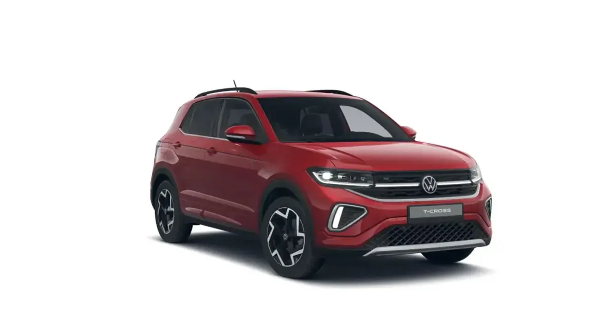 Nuevo VW T-Cross R-line 116 CV (85 kW) 2026 Rojo SUV