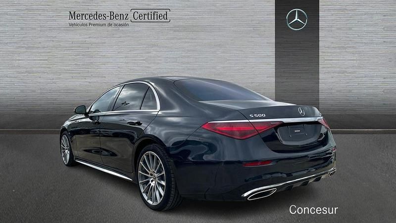 Usado Mercedes S500 435 CV (319 kW) 2021 Negro Berlina