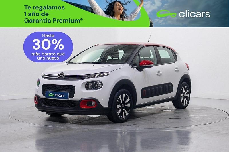Usado Citroën C3 Feel 83 CV (61 kW) 2019 Blanco Utilitario