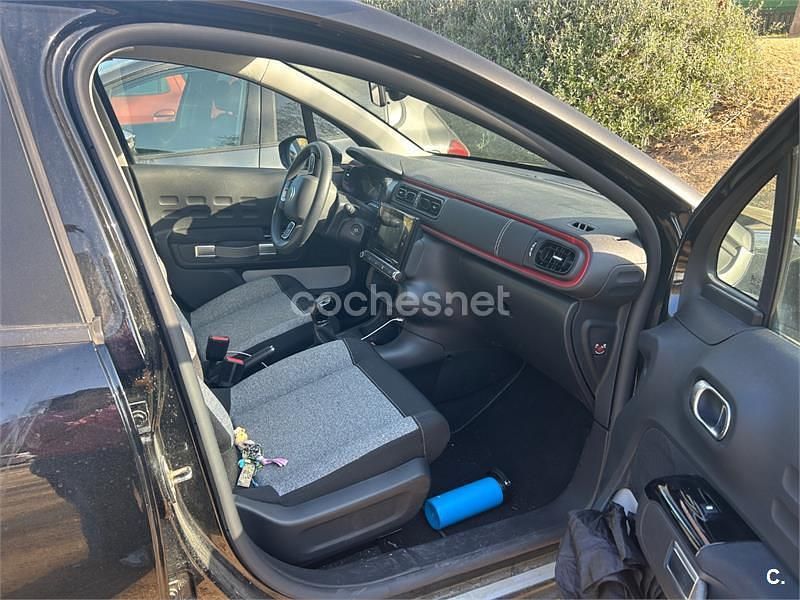Usado Citroën C3 PureTech 83 CV (61 kW) 2022 Negro Utilitario