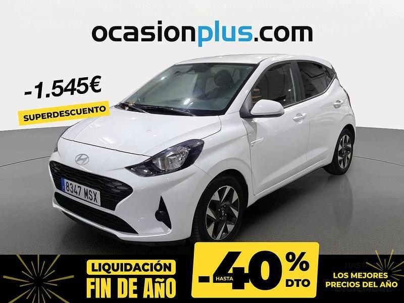 Blanco Usado 2024 Hyundai i10 Utilitario | 13.700 € (Precio justo) - Imagen 1/4
