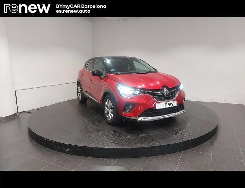 Usado Renault Captur Zen 100 CV (73 kW) 2021 Rojo SUV