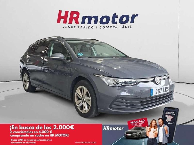 Gris Usado 2021 VW Golf VIII Life Familiar | 17.390 € (Buen precio) - Imagen 1/4