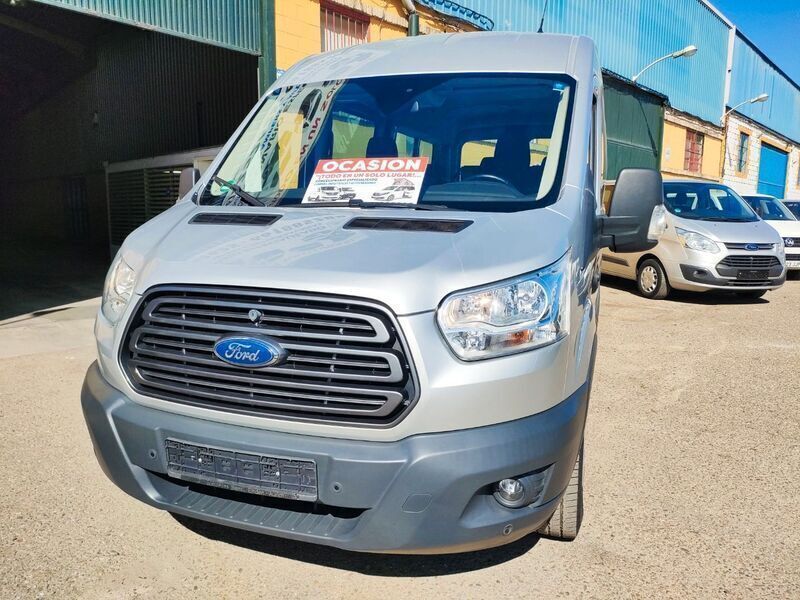 Usado Ford Transit Trend 130 CV (95 kW) 2018 Gris Familiar