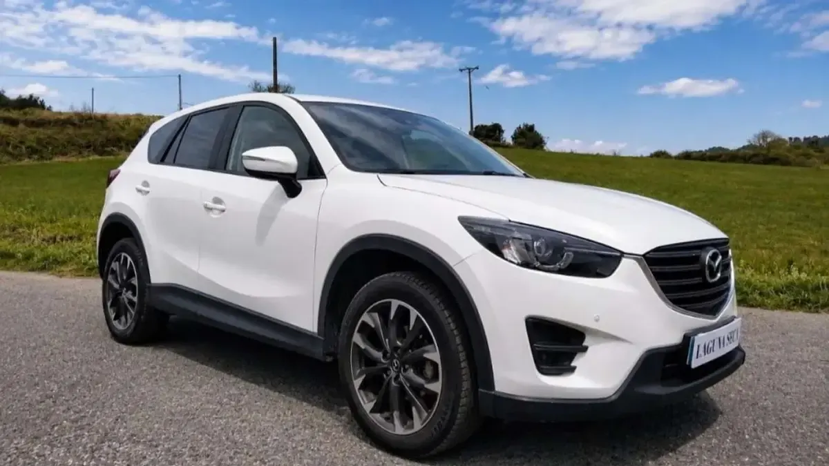 Usado Mazda CX-5 Luxury 150 CV (110 kW) 2015 Blanco SUV