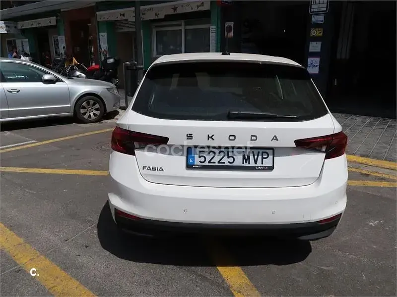 Brugt Skoda Fabia 95 HK (69 kW) 2024 Hvid Hatchback