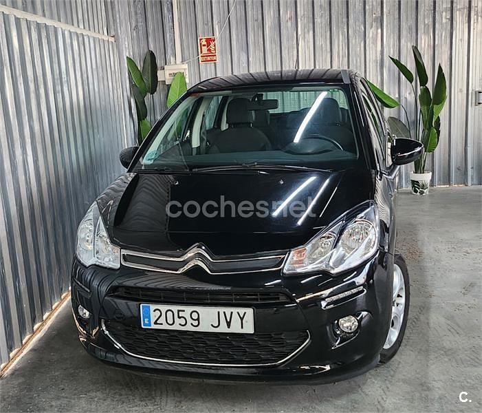 Negro Usado 2016 Citroën C3 Live Utilitario | 6900 € (Precio justo) - Imagen 1/4