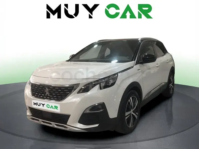 Usado Peugeot 3008 GT-line 130 CV (95 kW) 2018 Blanco SUV