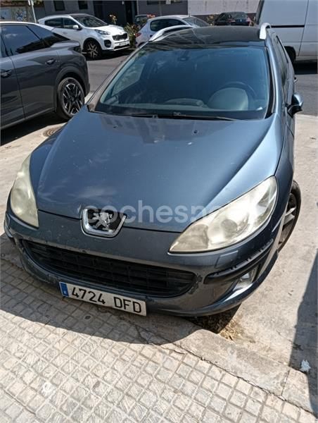 Usado Peugeot 407 Sport 136 CV (100 kW) 2006 Verde Familiar