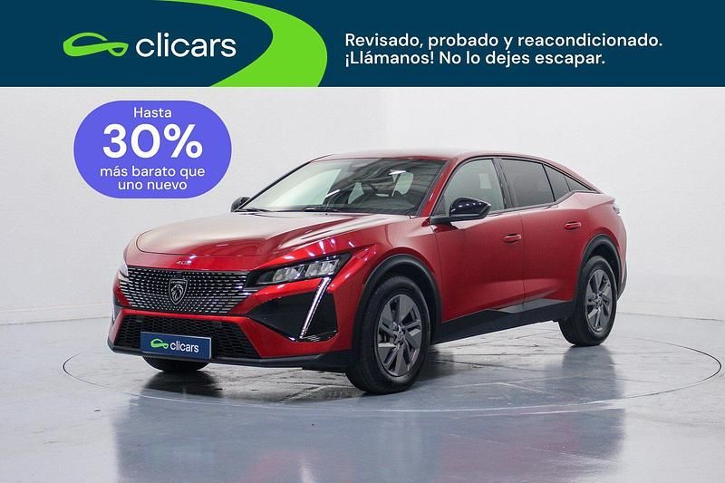 Usado Peugeot 408 Allure 136 CV (100 kW) 2025 Rojo SUV