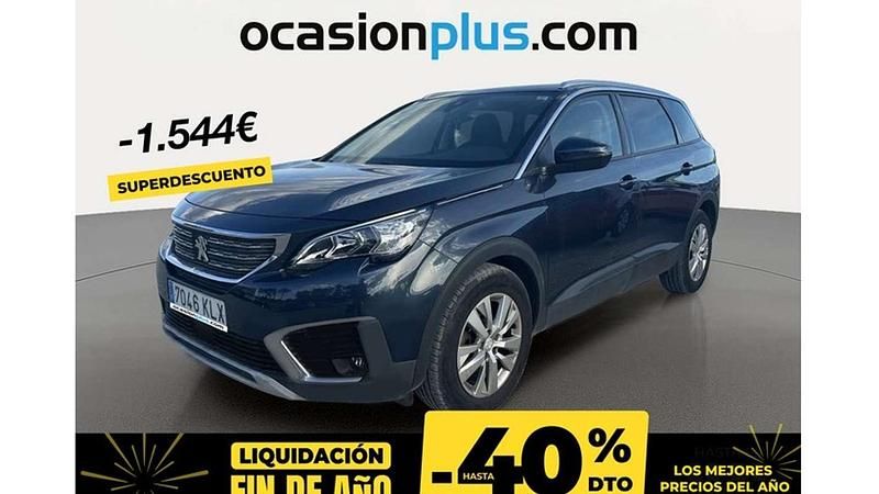 Azul Usado 2018 Peugeot 5008 Active SUV | 15.446 € (Super precio) - Imagen 1/4