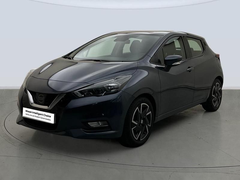 Usado Nissan Micra Acenta 92 CV (67 kW) 2022 Gris Utilitario