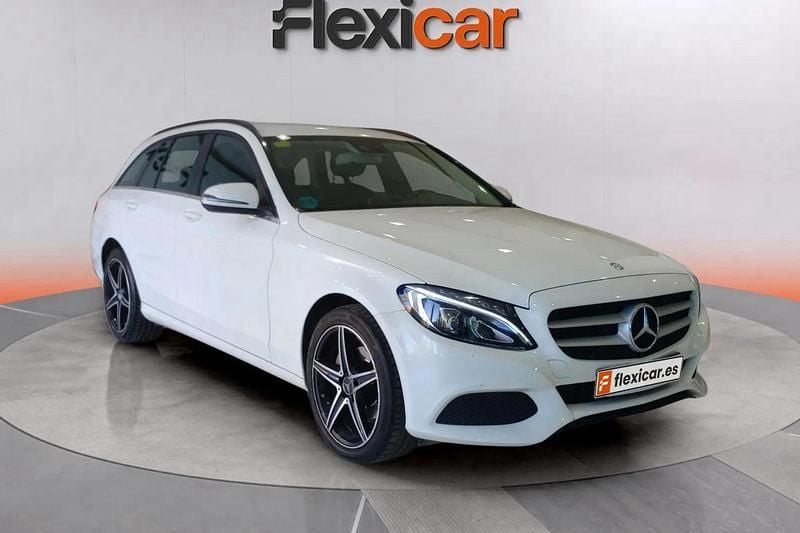Blanco Usado 2017 Mercedes C220 Familiar | 15.990 € (Super precio) - Imagen 1/4