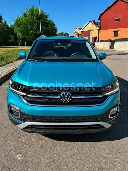 Usado VW T-Cross Sportline 110 CV (80 kW) 2021 Verde SUV