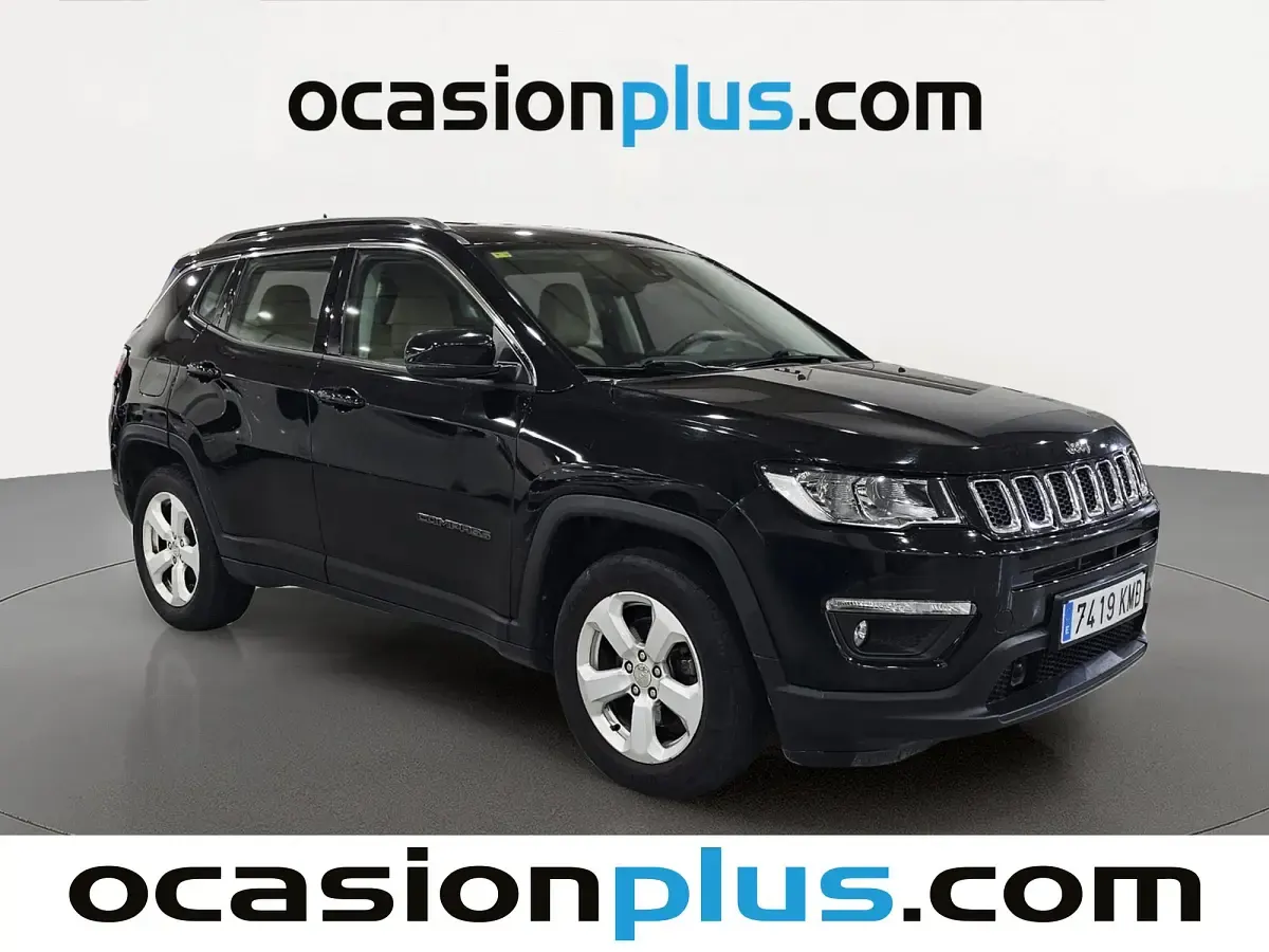 Usado Jeep Compass Longitude 120 CV (88 kW) 2018 Negro SUV