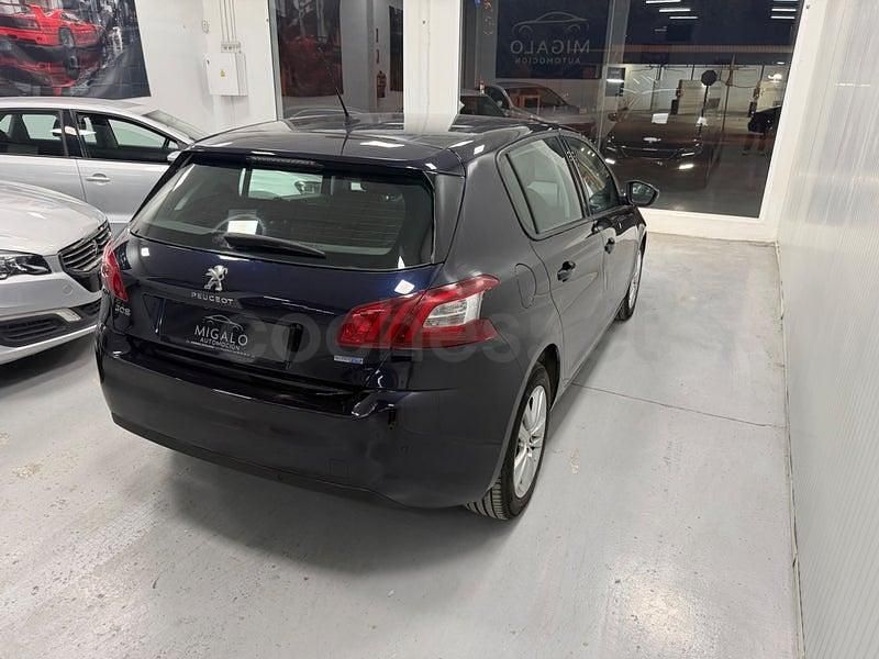 Usado Peugeot 308 Style 120 CV (88 kW) 2016 Azul Berlina