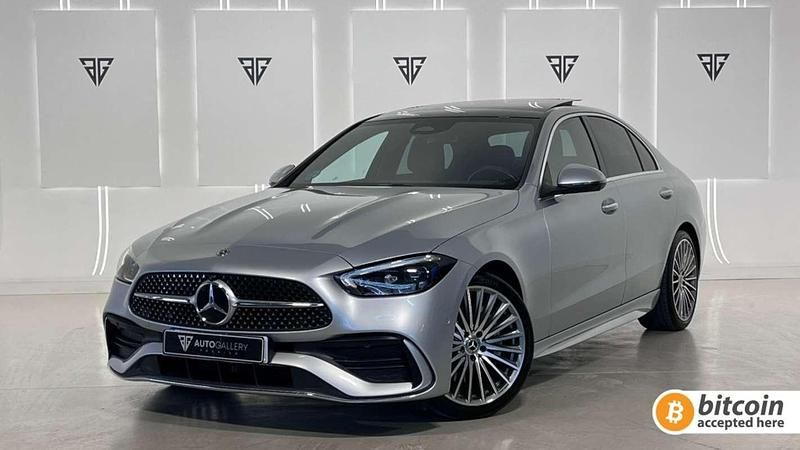 Gris Usado 2021 Mercedes C220 Berlina | 41.500 € - Imagen 1/4