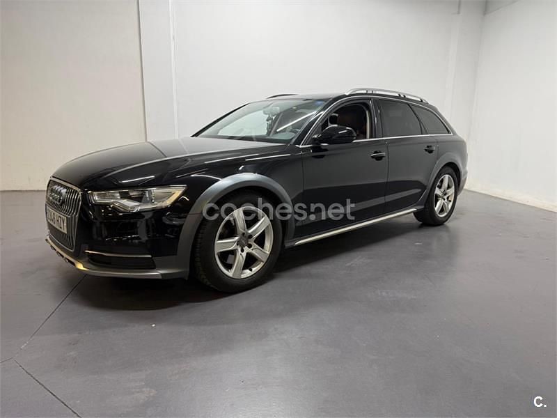 Usado Audi A6 Allroad 204 CV (150 kW) 2014 Negro Familiar